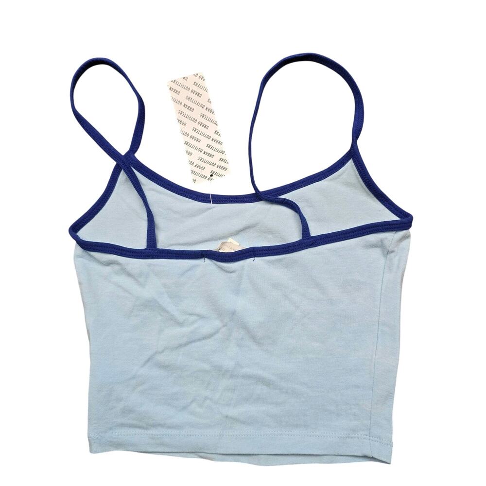 NEW NWT Truly Madly Deeply Blue Daisy Lightweight Crop Tank | Size XS - Picture 2 of 7